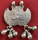 Vintage Unusual Pendant ~ 2 Birds