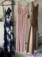 Formal, Graduation, Prom Dresses all sizes some new