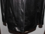 Calvin Klein XL 100% Exterior Leather Jacket Full Zipper