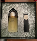 PASHA DE CARTIER For Men 2 Pieces Set 3.3 oz EDT Spray + 0.3 oz EDT Sp