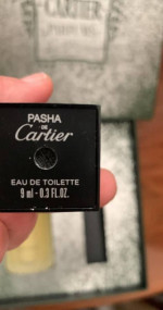 PASHA DE CARTIER For Men 2 Pieces Set 3.3 oz EDT Spray + 0.3 oz EDT Sp