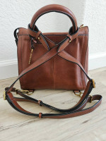 Fossil Parker Leather Backpack-Small