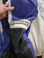 Men’s Joe Rocket leather jacket and gloves