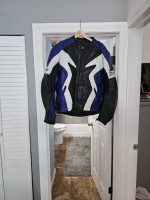 Men’s Joe Rocket leather jacket and gloves