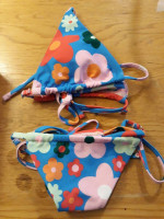 Sz S Floral Bikini