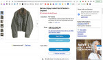 Barbour A130 Size Large “Spey” Waxed Cotton Jacket Made in England