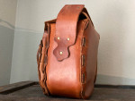 Leather Shoulder Bag -Handmade