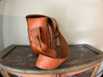 Leather Shoulder Bag -Handmade
