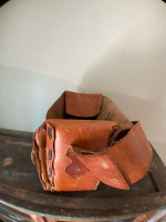 Leather Shoulder Bag -Handmade