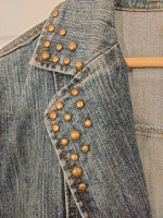 Sale! Goddess Denim Jacket w/ Stud Details