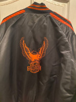 Vintage Harley Davidson track suit jacket