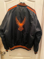 Vintage Harley Davidson track suit jacket