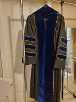 Ph.D. Gown for graduation!!