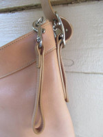 FREE DELIVERY: New COACH Genuine Leather Camel Purse Handbag W/Adj.