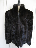 Real black mink fur coat INDIVIDUALLY PRICED