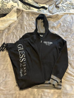 Guess and Victorias Secret sweat pant outfits