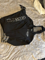 Guess and Victorias Secret sweat pant outfits