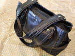 BROWN LEATHER FOSSIL GRAB BAG