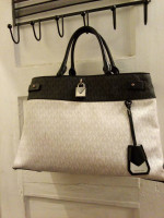 MICHAEL by Michael Kors Gramercy Satchel two-tone Large
