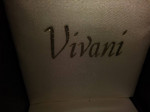 Beautiful Vivani' Ladies gold Animal Print watch - jeweler serviced
