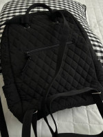 Vera Bradley Microfiber Black Backpack