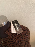 NWT Vintage Leopard Print Jacket
