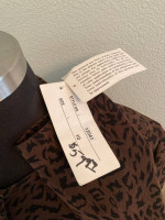 NWT Vintage Leopard Print Jacket