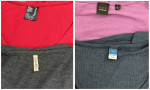 womens 4 pc blouse shirt tunic lot - sz L