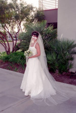 Wedding Dress; Mon Cheri; Fits 5'7 140lbs
