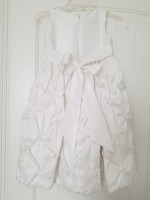 White dress/ Flower Girl
