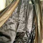 vintage leather biker jacket