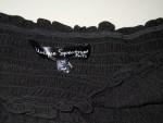 2 LOT TOPS UNIQUES SPECTRUM KNITS BLACK & ZAC & RACHEL Beige Woman 2X