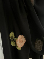Jessica Howard Sheer Floral Short Dress