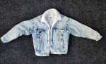 1980s Levi’s Type 3 Sherpa Lined Denim Jean Trucker Jacket Distressed