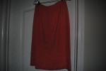 Vintage 1950-60s Woman's 2 piece suit, coral, skirt sweater