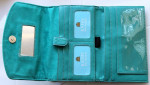 NEW Kathy Van Zeeland Organizer Bag with Croco Embossed Trim