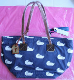 NEW Dooney & Bourke DB Sport Duck Fabric Samantha Tote Bag