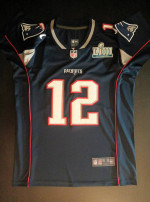England Patriots - #12 Tom Brady/ Super Bowl 53 (size: Small)
