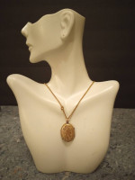Antique Ornate Locket Necklace
