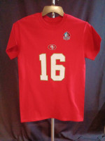 NEW: SF 49ers – 16 Montana/ NFL Team Apparel (size: Small)