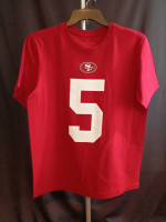 NEW SF 49ers -The Nike Tee- #5 LANCE/ NFL Team Apparel (size: Medium)