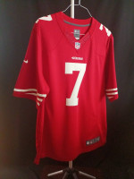 Excellent: SF 49ERS Red Jersey - #7 KAEPERNICK (size: XL)