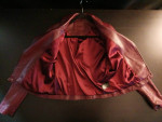 Excellent BLANKNYC Red Leather Motorcycle Style Jacket (size: Small)
