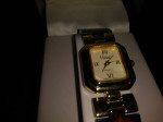 Beautiful Vivani' gold watch in box - jeweler serviced