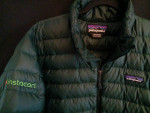 Excellent: Patagonia Green Puffer Zipper Jacket (size: Large)