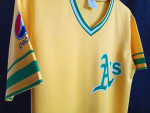 Excellent Athletics A's - Pepsi Yellow Jersey (size: XL)
