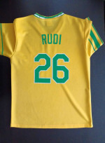 Excellent Athletics A's - Pepsi Yellow Jersey (size: XL)