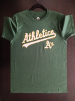 Excellent Athletics A's T-shirt / MLB Majestic (size: Medium)