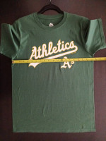 Excellent Athletics A's T-shirt / MLB Majestic (size: Medium)