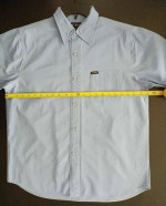 Short Sleeve Button Down Shirt - Guess Jeans (size: Large)